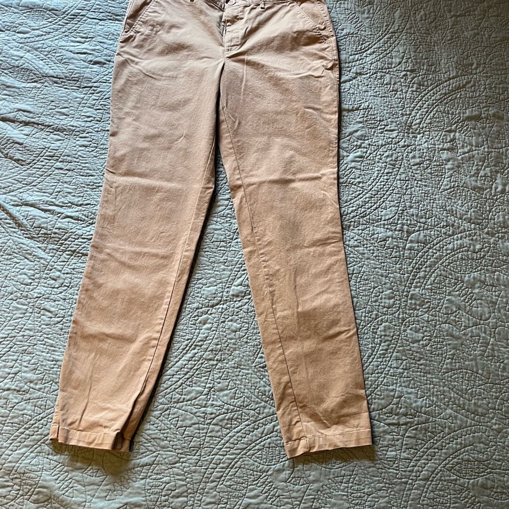 Eddie Bauer Tan Chinos Classic Straight Leg